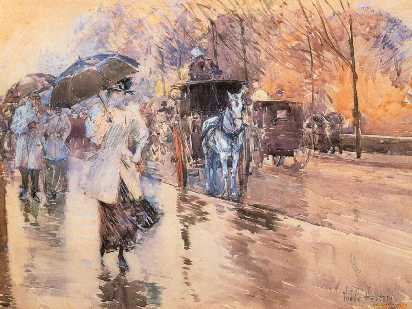 frederick, childe, hassam, 